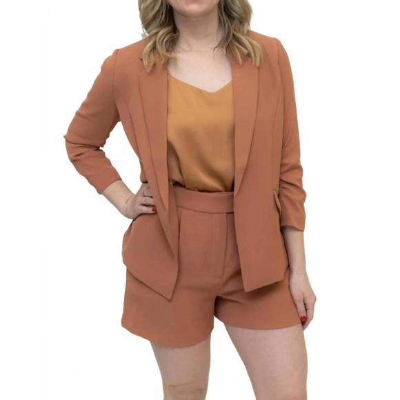 SKIES ARE BLUE Jackets & Blazers - NEW SKIES ARE BLUE remy eco-friendly blazer in hazelnut